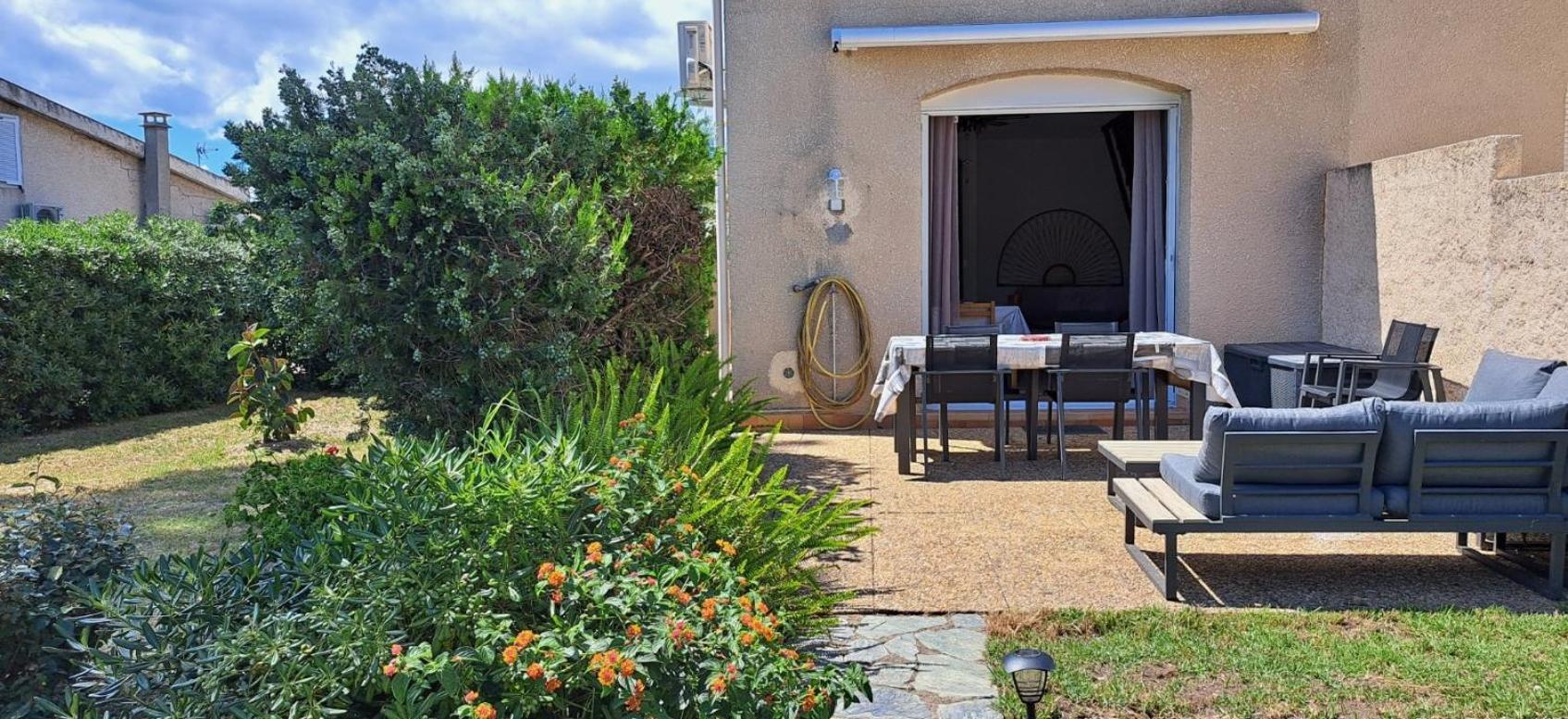 Mini Villa Jardin 50 M Plage Borgo  Kültér fotó